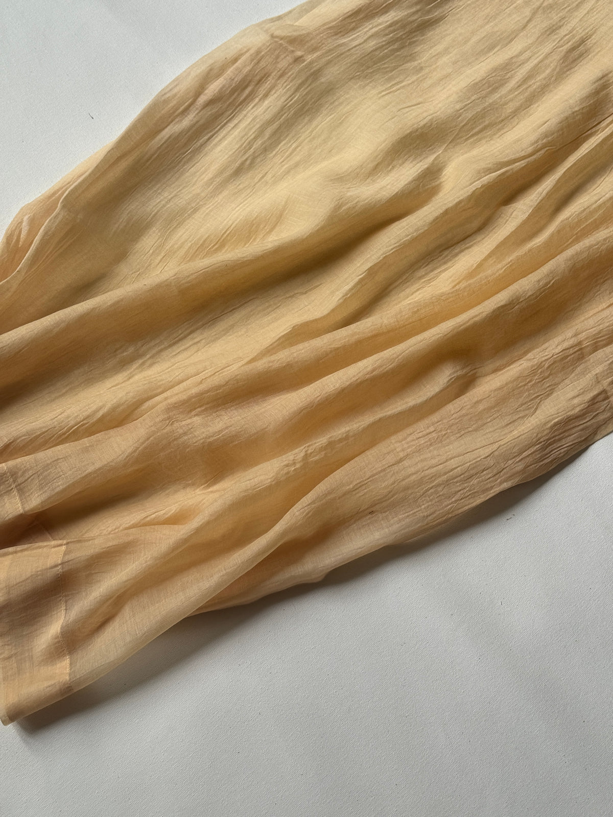 Naazé | The Art of Chikankari (Pastel Yellow)