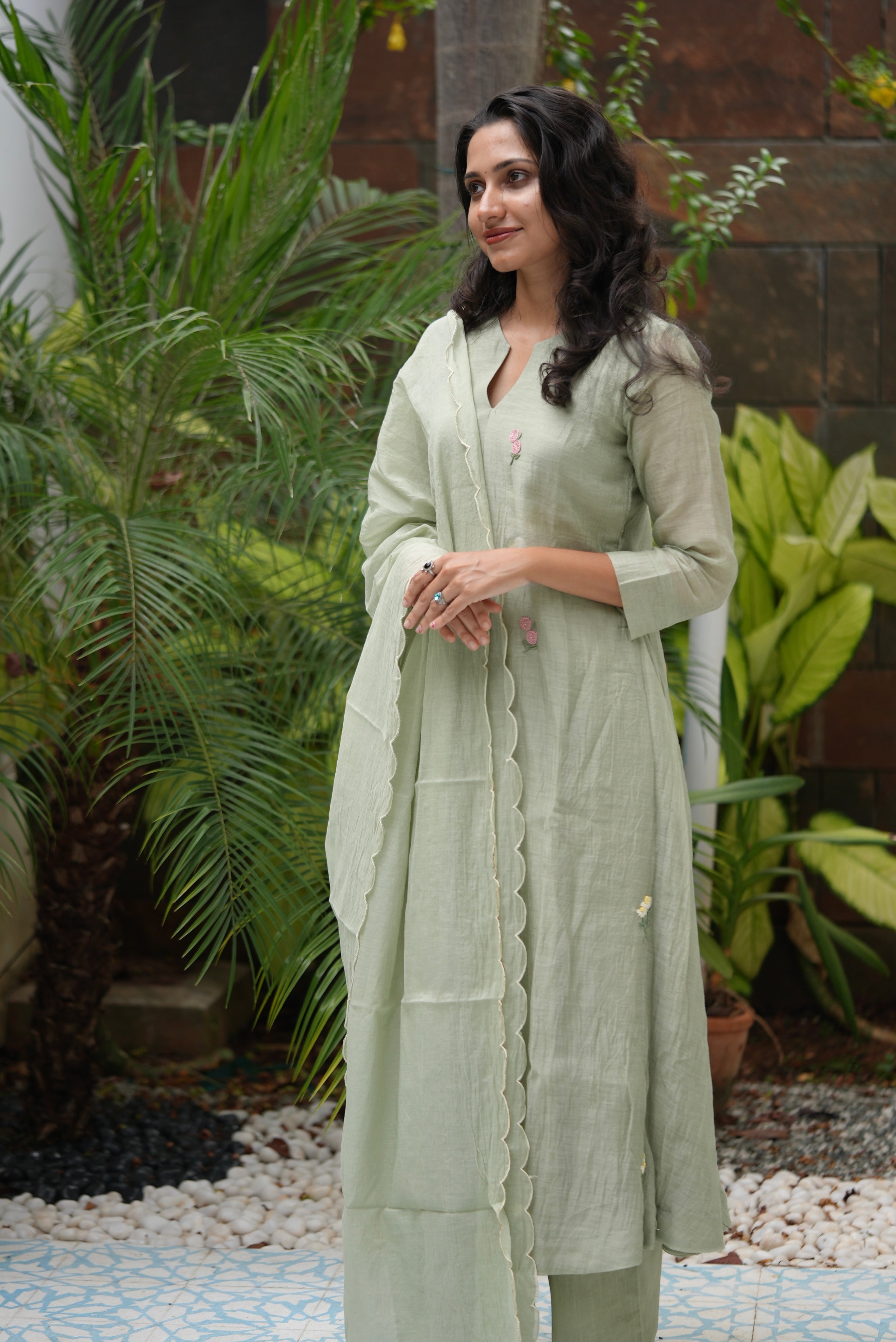 Wildflower Sage | Party wear