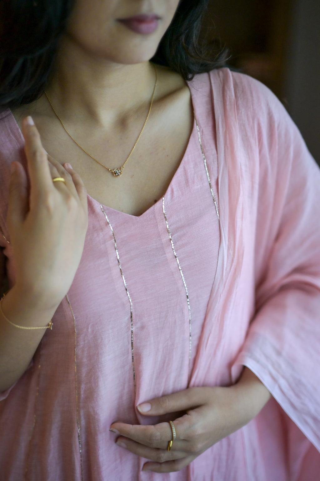 Orchid Garden Pink | Party Wear Collection
