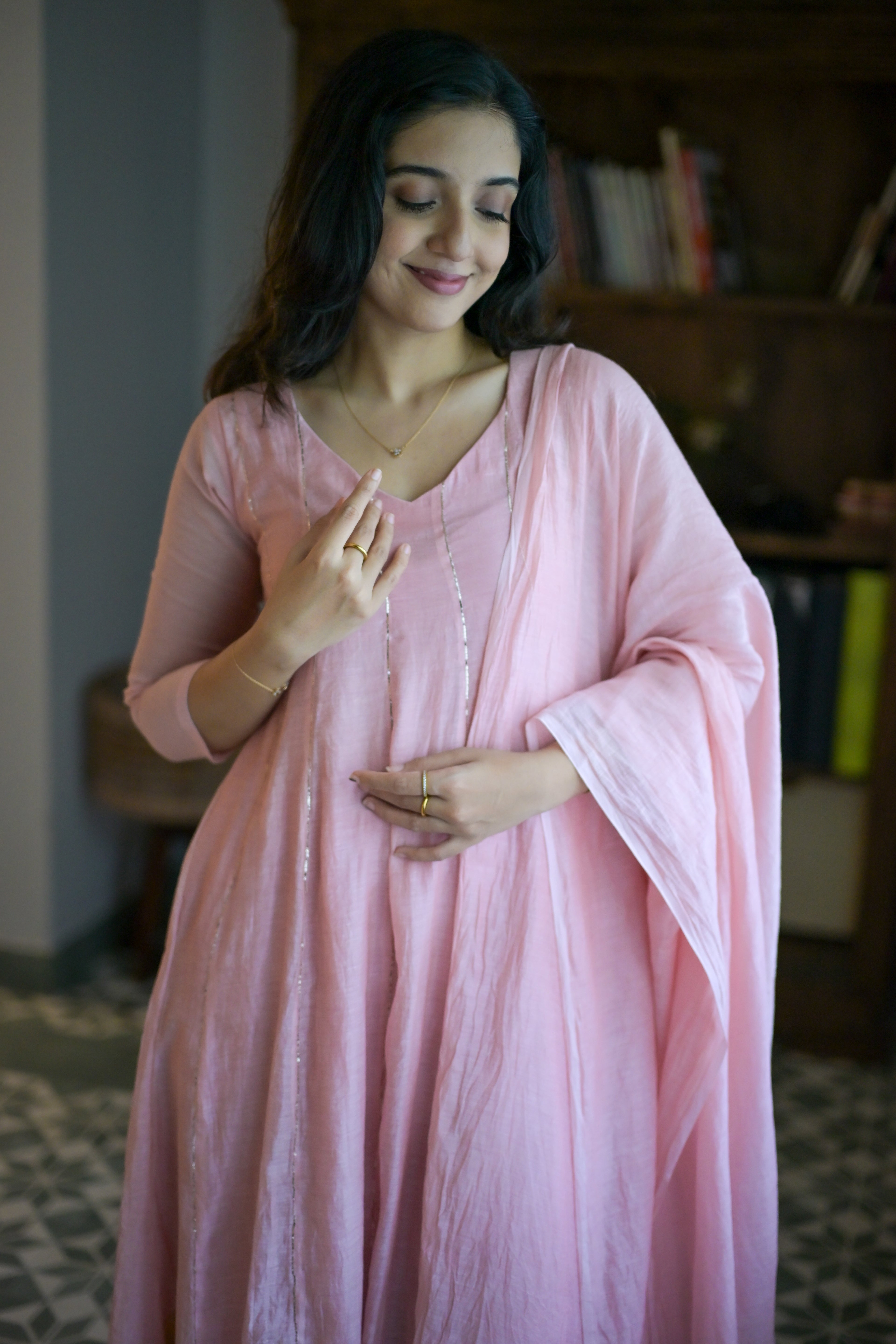 Orchid Garden Pink | Party Wear Collection