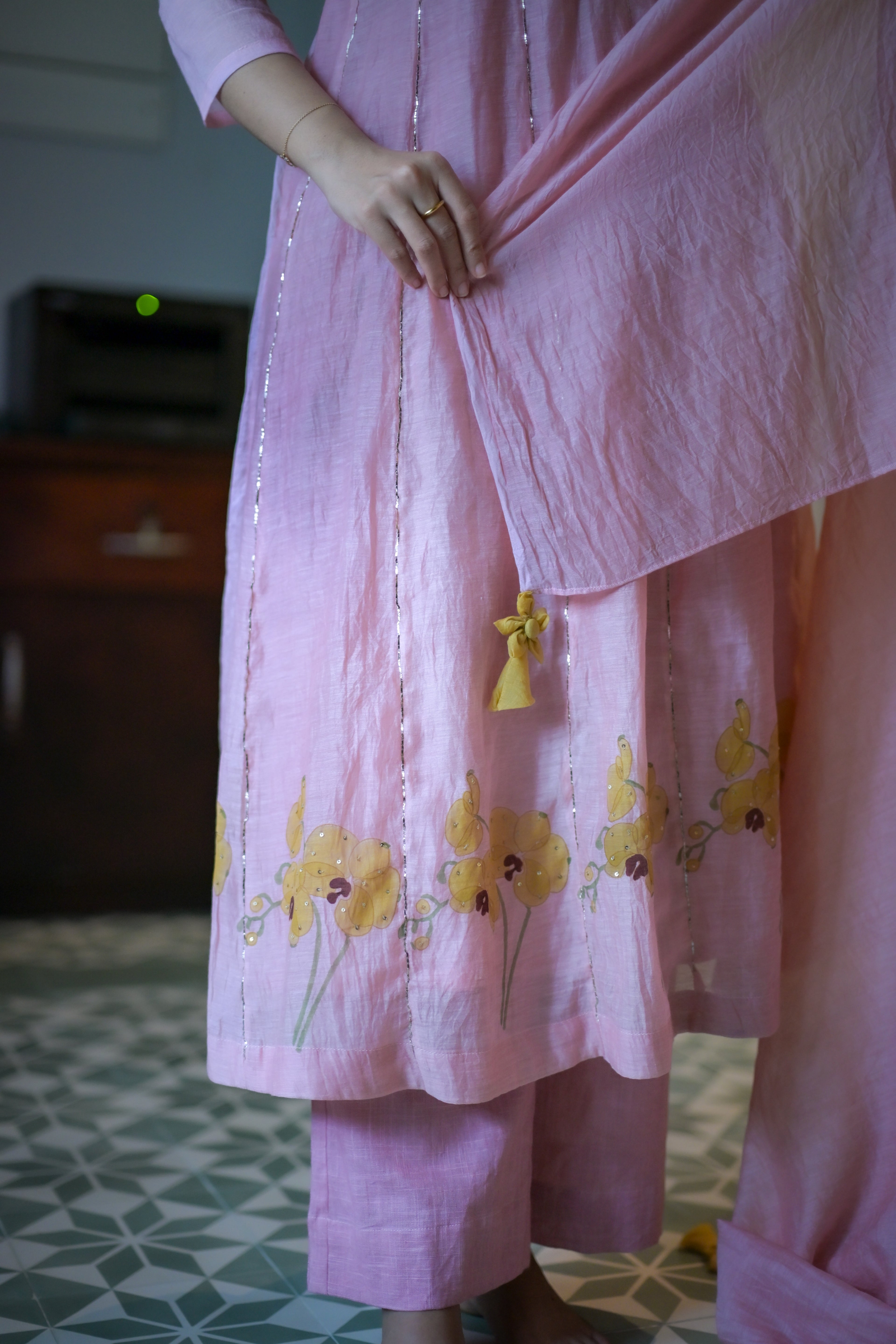 Orchid Garden Pink | Party Wear Collection
