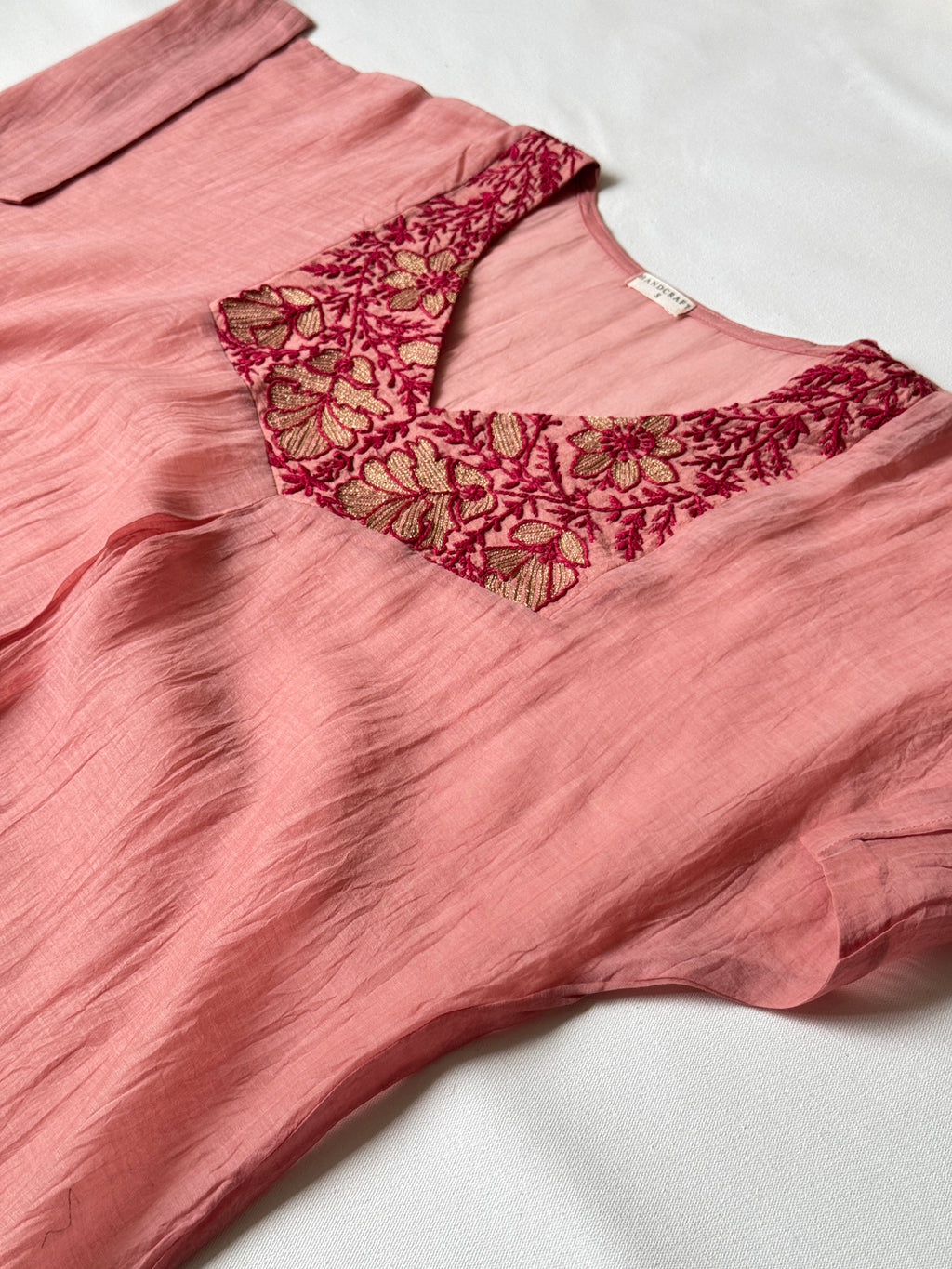 Naazé | The Art of Chikankari (Blush)