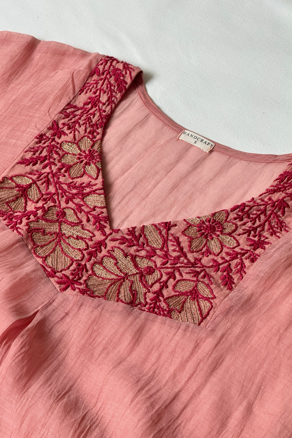 Naazé | The Art of Chikankari (Blush)