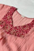 Naazé | The Art of Chikankari (Blush)