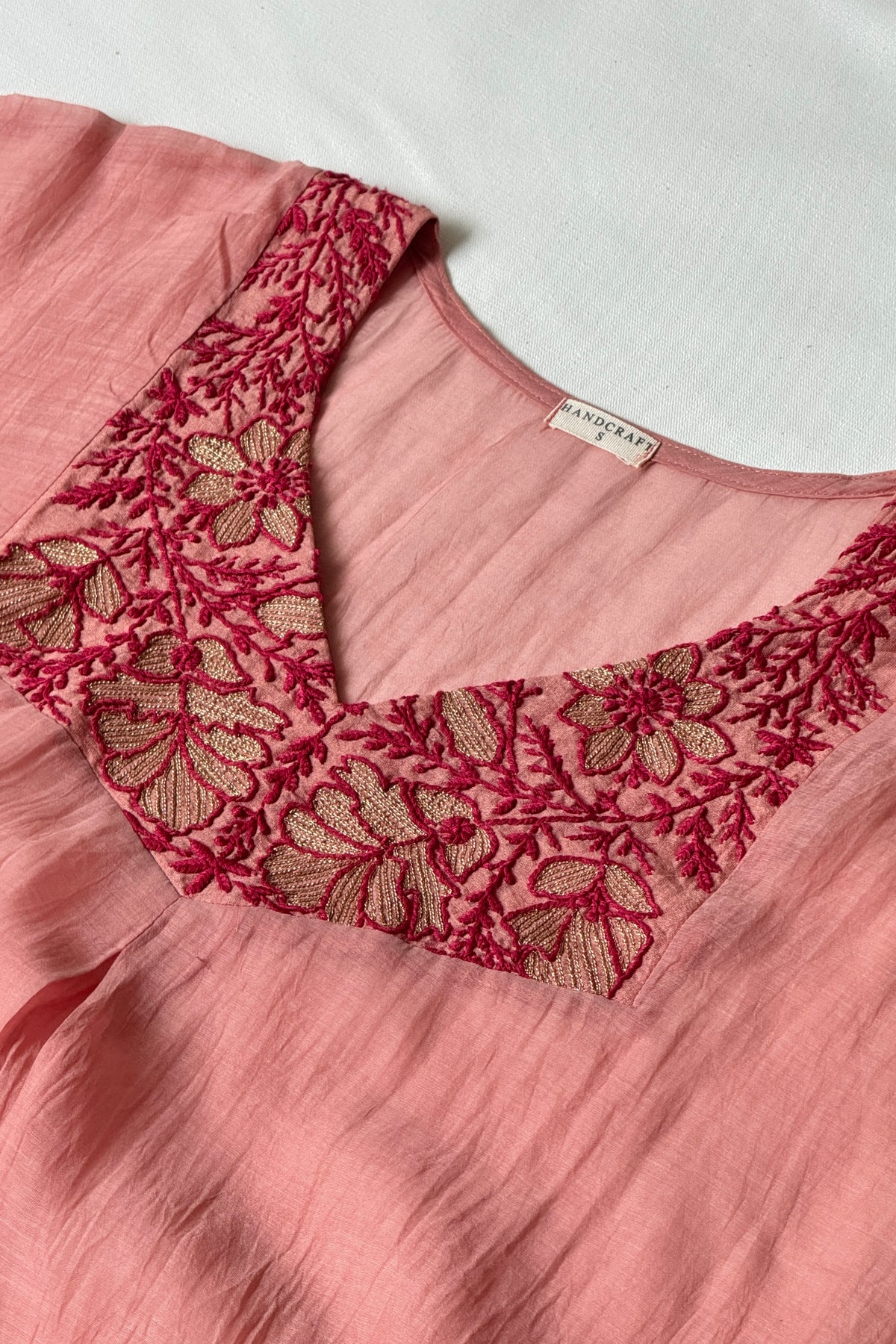 Naazé | The Art of Chikankari (Blush)
