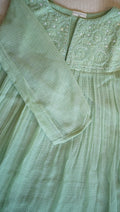 Naazé | The Art of Chikankari (Pastel Green)