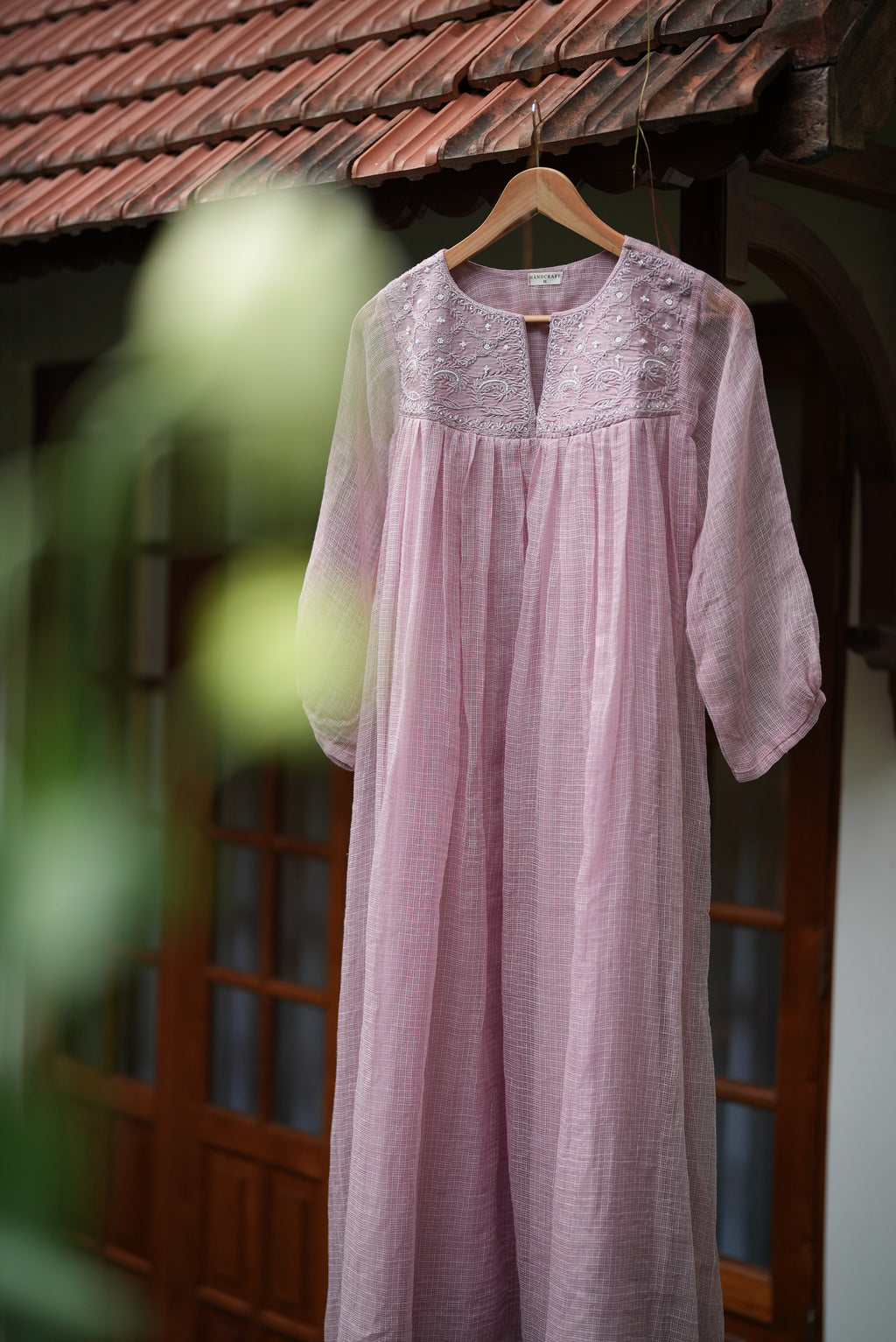 Naazé | The Art of Chikankari ( Pastel Lavender )