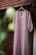 Naazé | The Art of Chikankari ( Pastel Lavender )