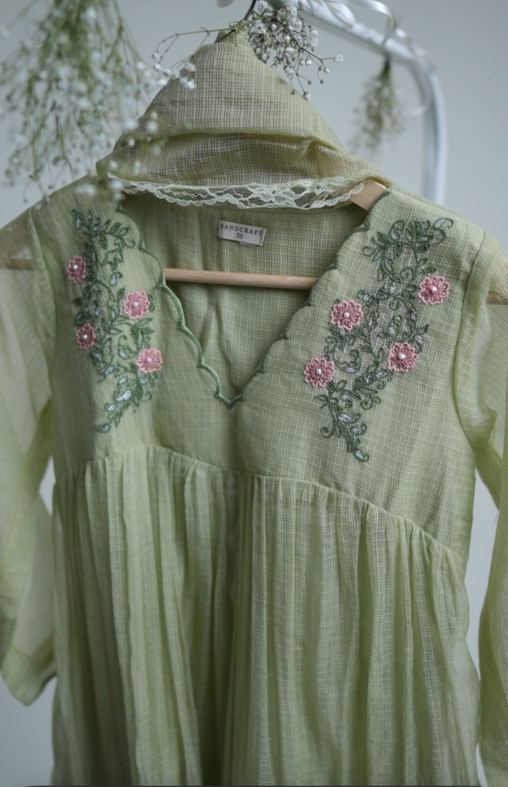 Pistachio | Semi Party Wear