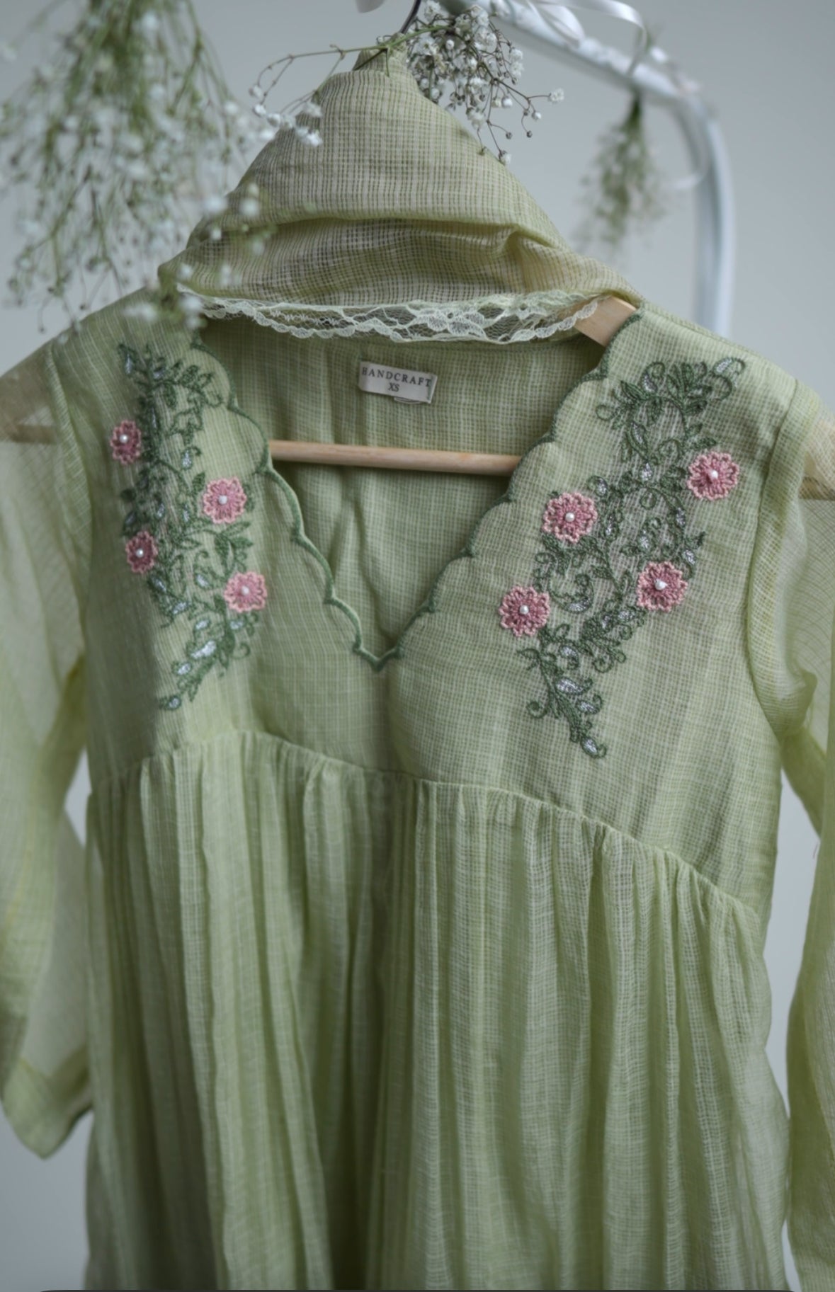 Pistachio | Semi Party Wear