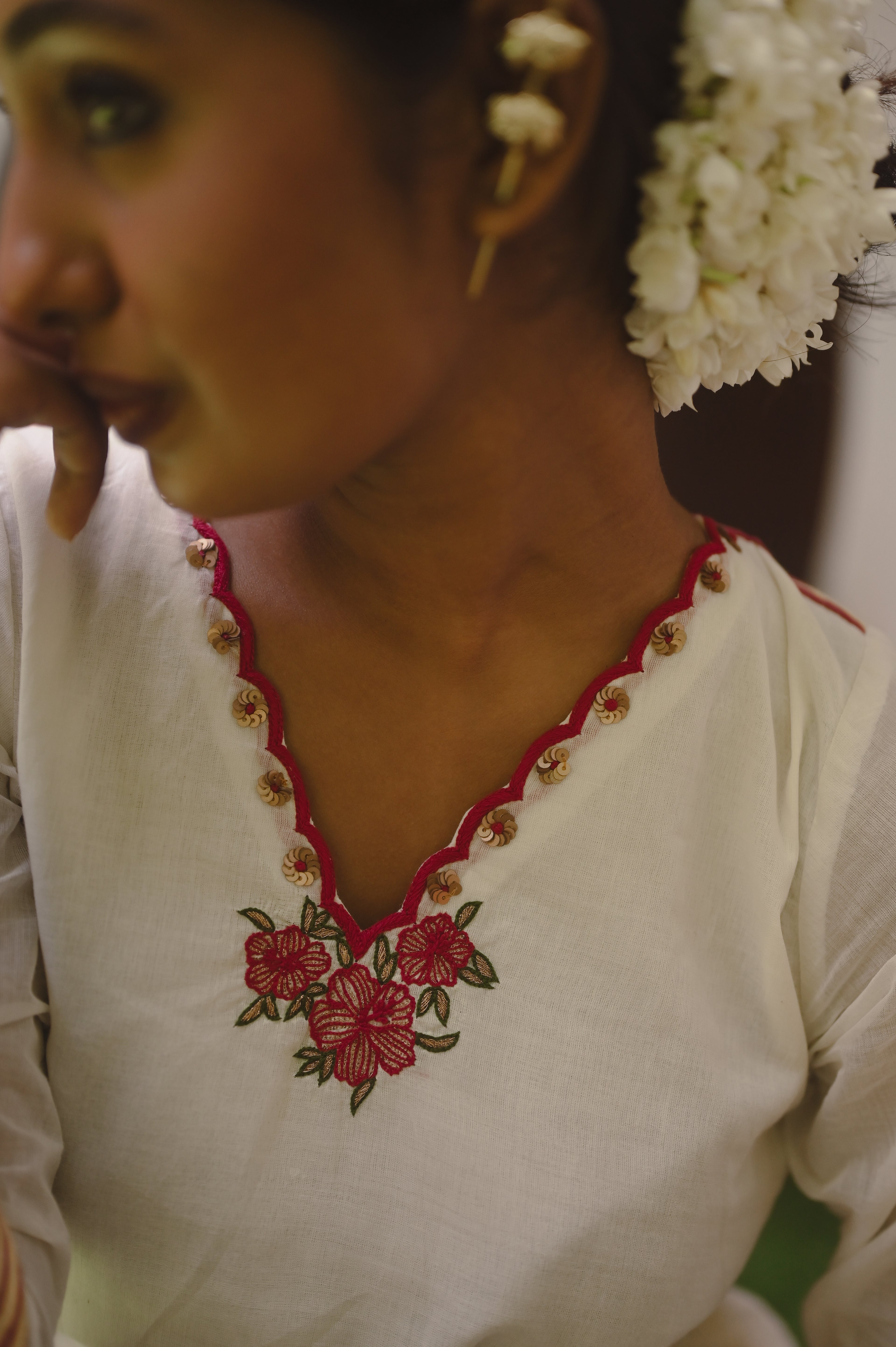 Hibiscus Co-ord set | Onam pret