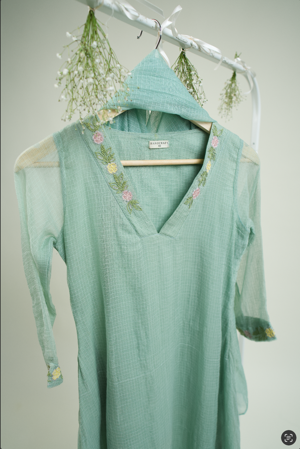 Sky Blue | Semi Party Wear